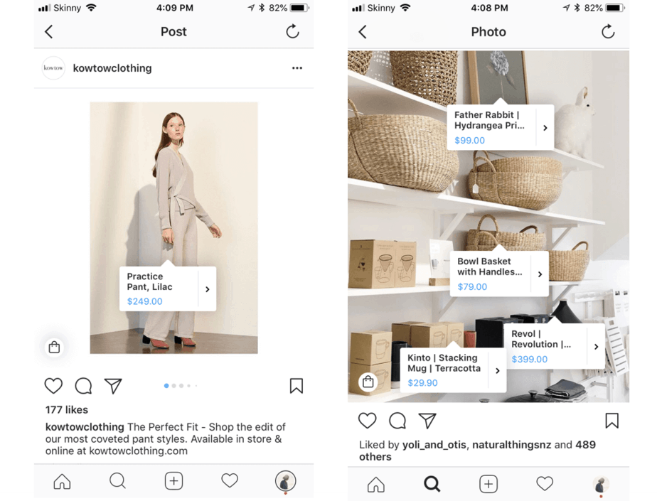 Shopping Tags